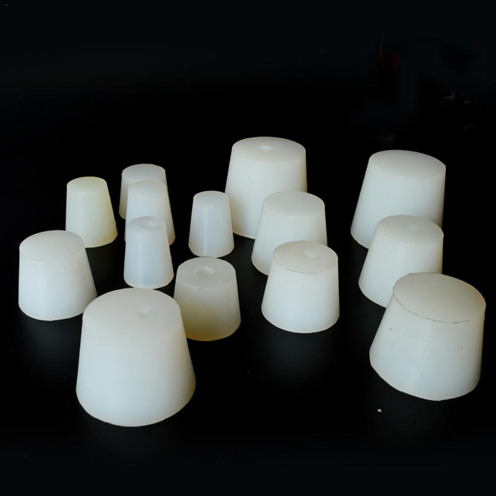 2020 Silicone Fermenter Cover Plug Stoppers With 8mm Hole For Airlock Valve Brew Wine Rubber Fermenting Lids Fermenting Supplies