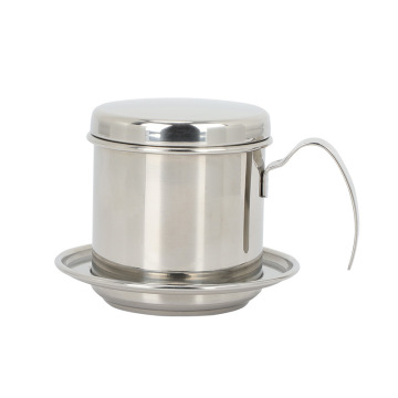 Stainless Steel Vietnamese Drip Coffee Filter Maker Pot Infuser For Office Home Traveling Coffee Maker Dripper Mechanism