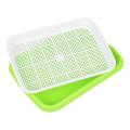 Double-layer Hydroponics Seed Germination Tray Seedling Sprout Plate Grow Nursery Pots Vegetable Seedling Pot Plastic Nursery T
