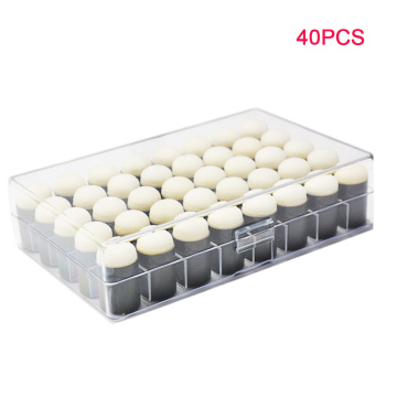 40pcs Craft Handmade With Box Scrapbooking DIY Stamping Sponge Daubers Tool Ink Pad Paint Kids Finger Multifunctional