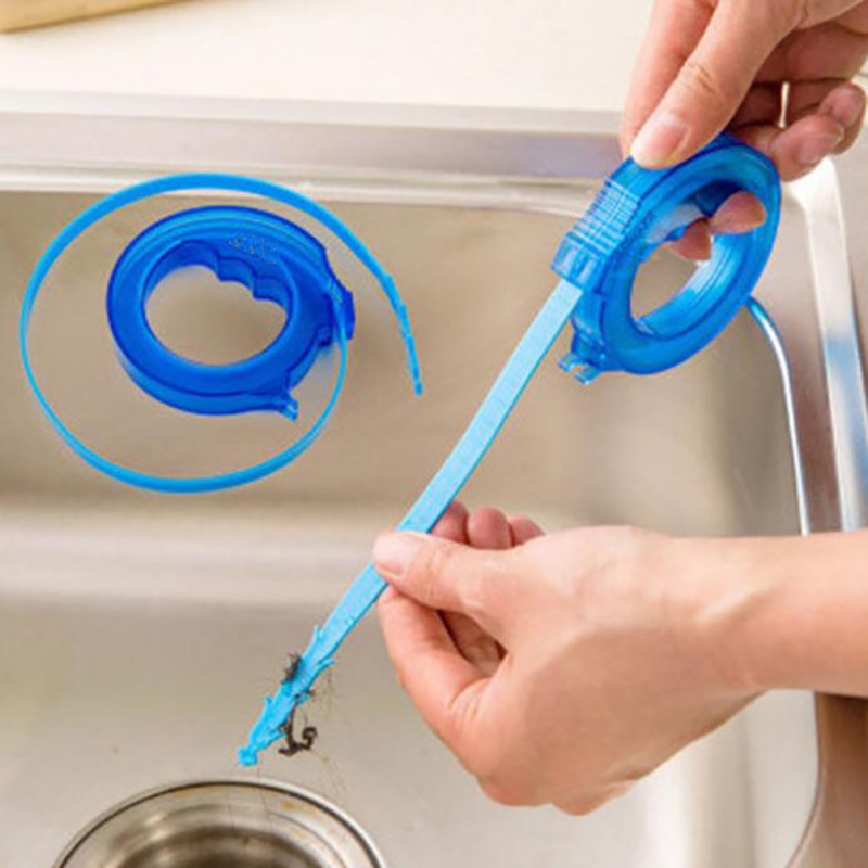 1Pc Hair Anti-clog Tool Filter Drain Cleaners Kitchen Bathtub Hair Removal Kit Hair Sewer Dredge Device Bathroom Accessories