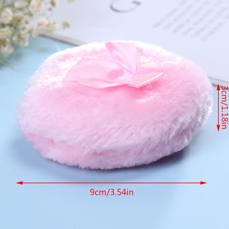 Professional Powder Puff Sponge Butterfly Baby Cosmetic Villus Soft Plush Talcum Powder Makeup Cosmetic Makeup Beauty Tools