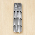 Kitchen Cutlery Storage Tray Box Knife Holder Organizer Tray Fork Rack Straw Kitchen Accessories Utensil Chopsticks Storage Case