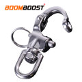 Yacht Sailing Eye Shackle Swivel For Marine Architectural D Ring Heavy Duty Hook Anchor Chain 316 Stainless Steel Quick Release