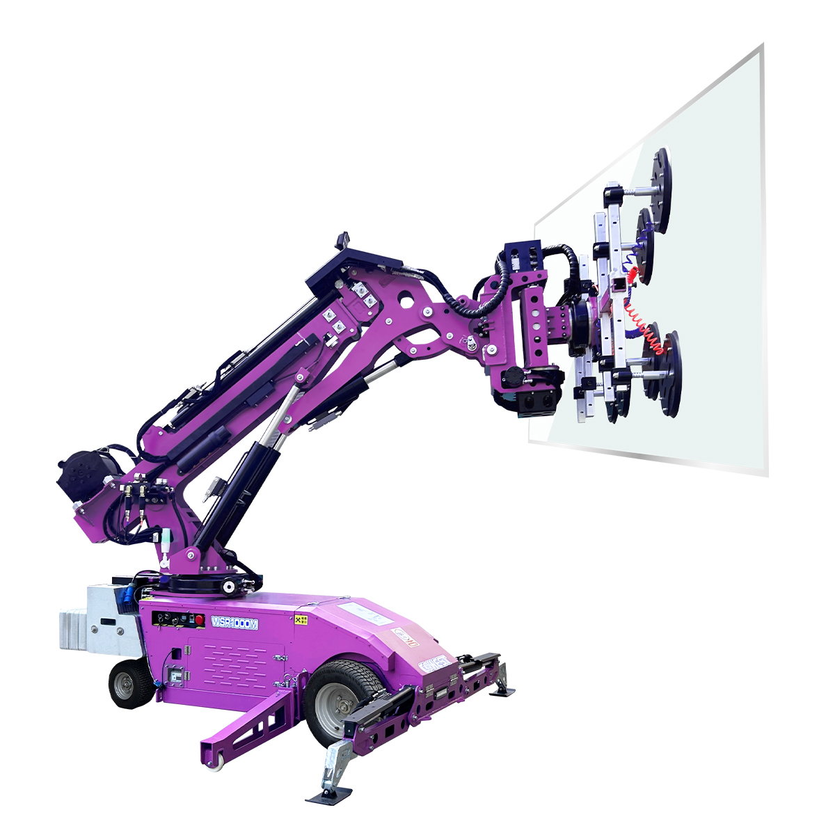 1000kg Glass Installation Manipulator  5m Lift, 2200mm Extension, 3 Tool Heads  Cowest (2)