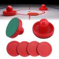 Air Hockey Accessories 76mm Batter Table Ice Hockey Table Accessories Set Adult Table Game Entertaining Air Hockey Putters Pucks