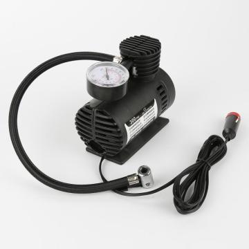 Car Tire Pump Inflator Auto Air Compressor Tire Pump with Pressure Gauge for Car Bicycle Ball Rubber Dinghy DC12V 300PSI