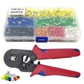 800pcs Cable Wire Terminal Connector with Hand Ferrule Crimper Plier Crimp Tool HSC8 6-4A Kit Set AWG 10-23