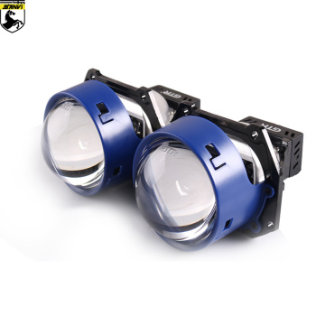 Sanvi 2pcs GTR 3inch Car Bi LED Projector Lens Headlight 52W 5800K Car LED Projector Headlight for Car Headlamp Retrofit Kits