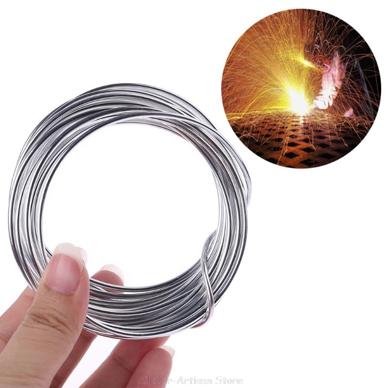 2.00mm*3M /5M flux-cored wires Hypothermia Aluminium Welding Solder Rods Wires Electrode for Welding Au 24 20 Dropship