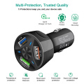 AIXXCO 3 Ports USB Car Charger Quick Charge 3.0 Fast Car Cigarette Lighter For Samsung Huawei Xiaomi iphone Car Charger QC 3.0