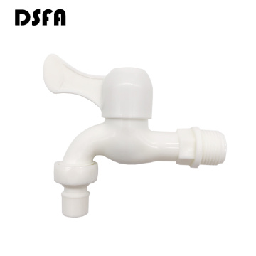 Plastic Faucet PP Washing Machine Water Tap 1/2