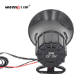 Autoleader 12V 150DB Car Warning Alarm 7-Sound Tone Super Loud Siren Horn PA Speaker System 50W Emergency Amplifier Hooter