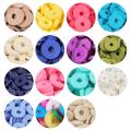 15 Colors 6mm Polymer Clay Beads Disc Round Heishi Beads Chip Disk Loose Spacer for DIY Jewelry Making Bracelets Necklace