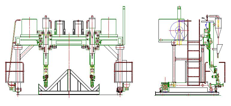 H Beam Welding Machine