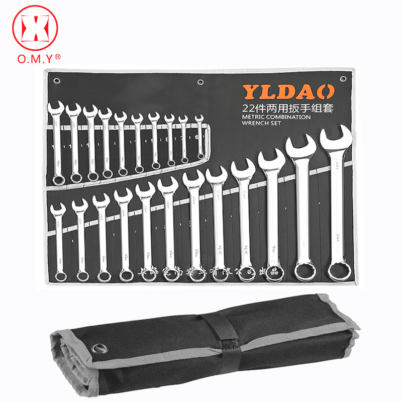 OMY Fixed Head Key Wrench Set RatchetCar Repair Tools Hand Tool Set Keys Ratchet Spanner Universal Ratcheting Wrench