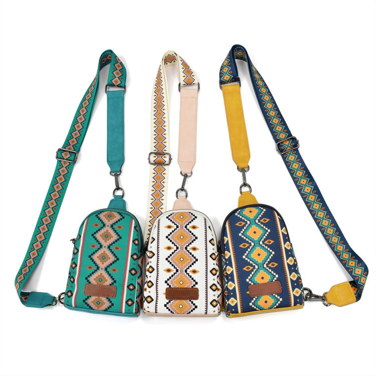 Canvas Sling Crossbody Bag