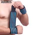 1 Pc Wrist Support Straps Wraps for Weight Lifting Fitness Gym Sport Wristbands Hand Bands 3 Colors Training Necessary
