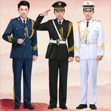 Military uniform Suits and Accessories Student class flag-raising Clothing sea land air Army honor guard band choir uniform