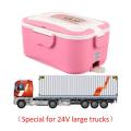 12V/24V/220V Electric Rice Cooker Car Home Heat Insulation Lunch Box Charging Hot Rice Cooker Multicooker Food Warmer Box