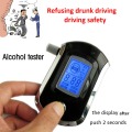 new Digital Breath Alcohol Tester Breathalyzer with LCD Dispaly with 5 Mouthpieces AT6000 Hot Selling Drop Shipping