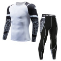 Thermal Underwear For Men Compression Quick Drying Long Johns Sets fitness Thermo shaper size S to 3XL