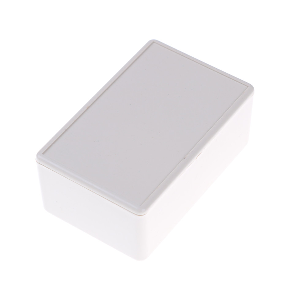 Plastic Waterproof Cover Project Electronic Instrument Case Enclosure Box 70 X 45 X 30mm White