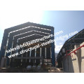 China metal roofing structural steel warehouse with doors and windows on the wall