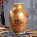 golden gourd vase