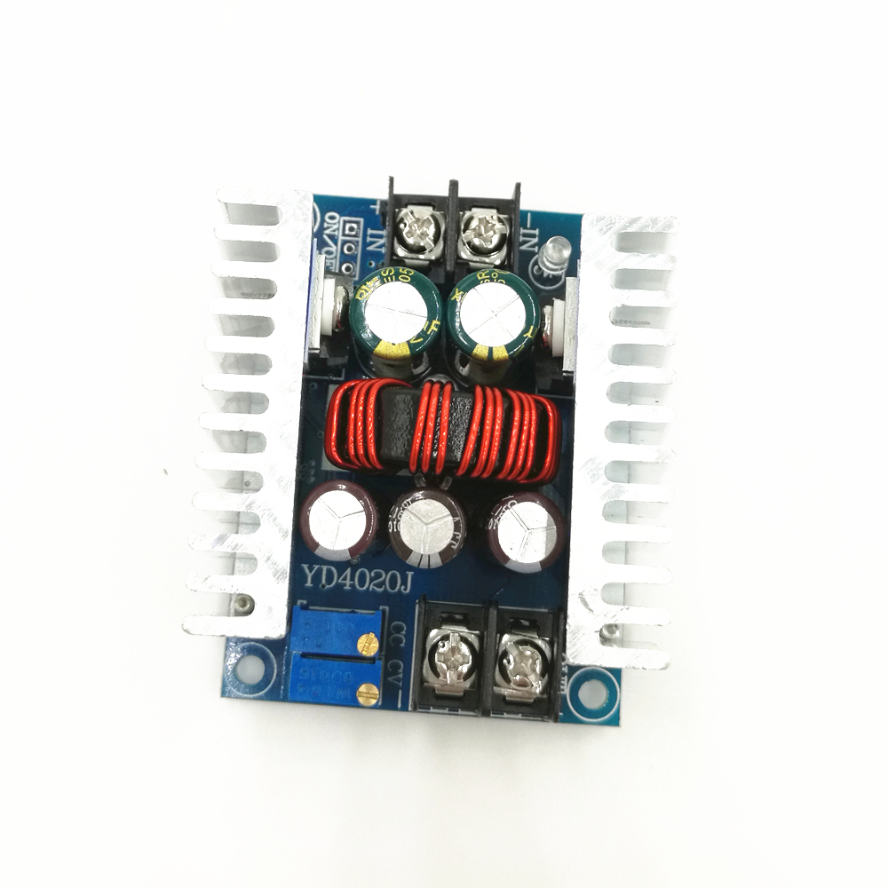 DC-DC 20A Step-Down Constant Voltage Constant Current Adjustable Car Power Supply Module High Power Charging Module LED Driver