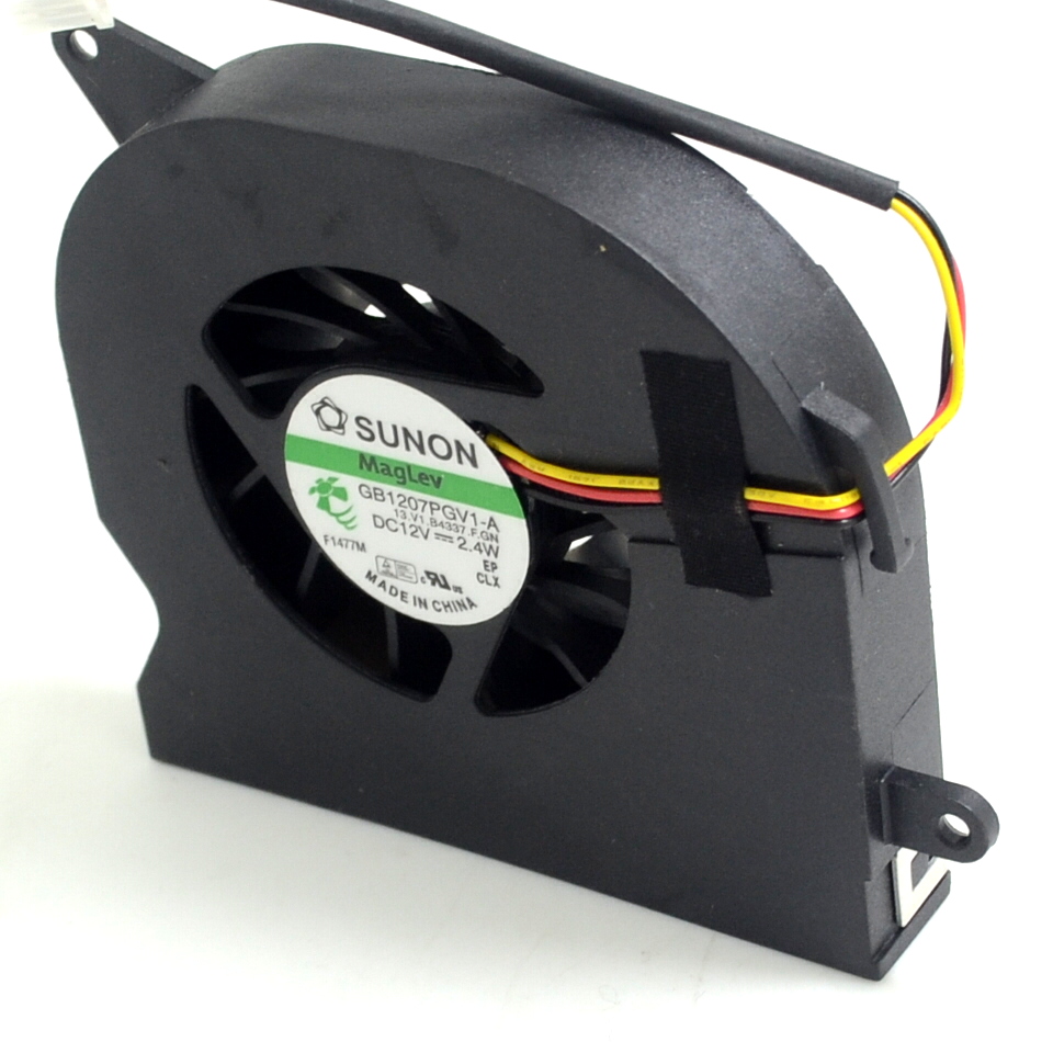 GB1207PGV1-A, 13.V1.B4337.F.GN DC 12V 2.4W Server Laptop cooling Fan