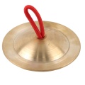 Mini Small Kids Children Copper Hand Cymbals Gong Band Rhythm Percussion Musical Instrument Toy
