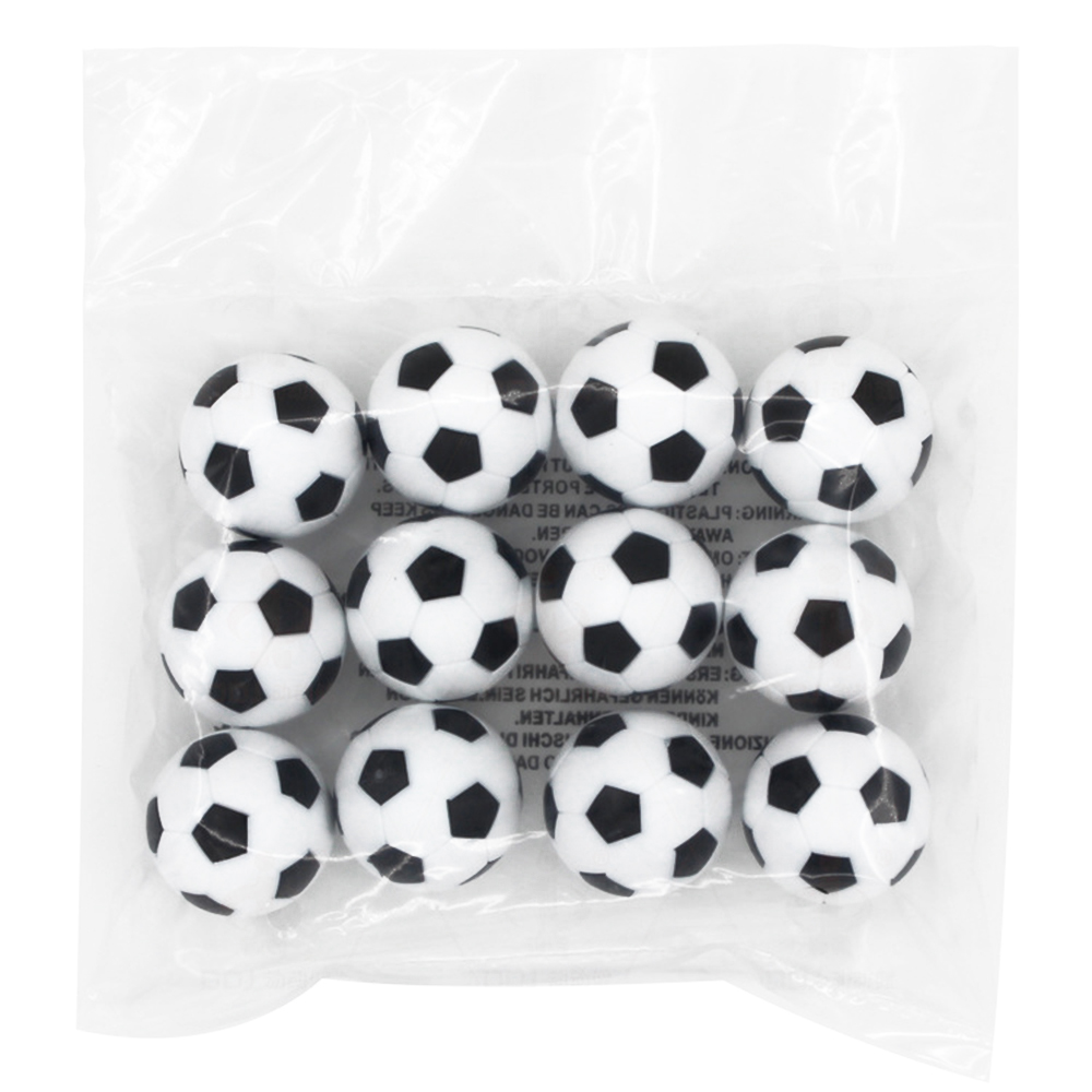 12 Pcs 36mm Soccer Table Foosball Ball Football Entertainment Accessories Kicker