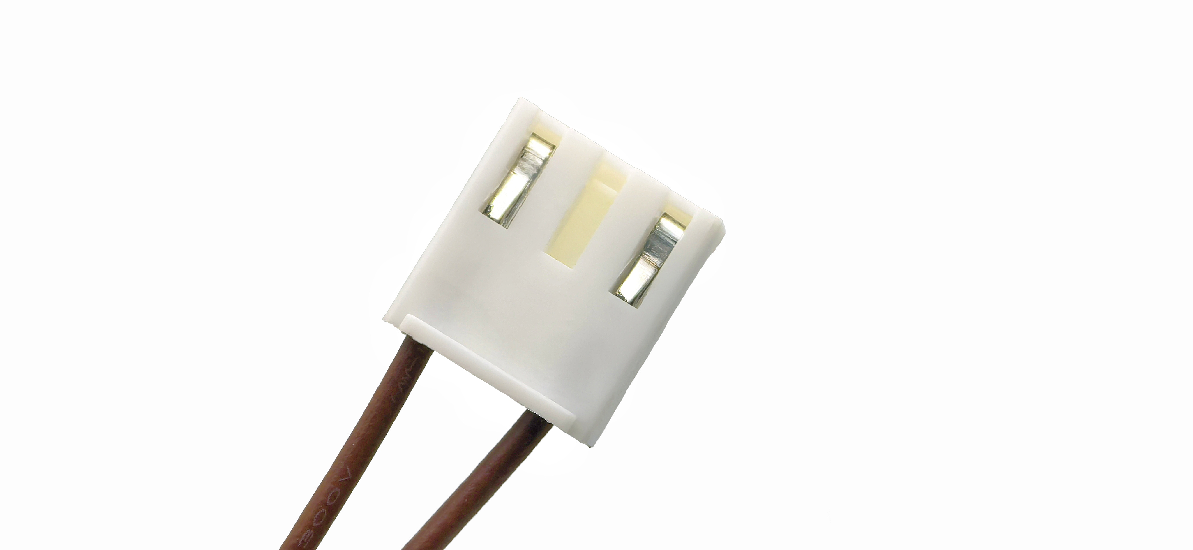 Single-Ended Crimped VH3.96 Terminal Wire Center Empty Pin  Brown L200mm 3P