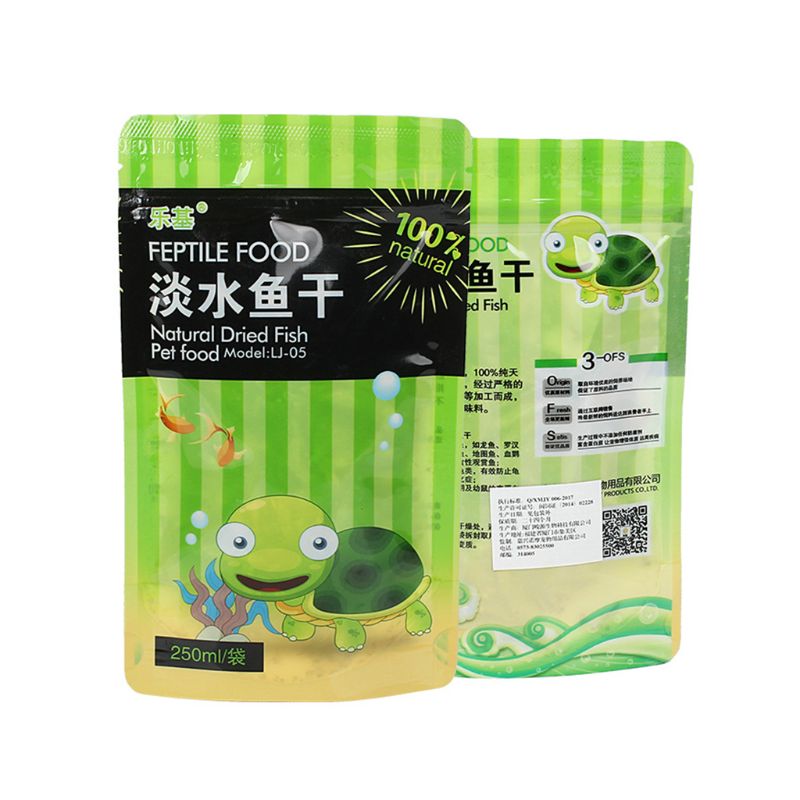 250ml/bag Fish Tank Freshwater Dried Fishes Turtle Feed Water Turtles Brazilian Tortoise Pet Food Calcium Supplement