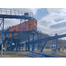 Wet sand sieving linear vibrating screen machine