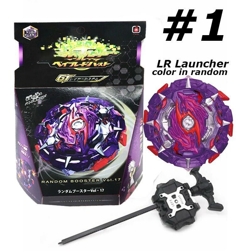 Burst Sparking B-151 Spinning Top Tact Longinus Starter With Launcher Arena Metal Fusion Gyroscope Toys for Children Boys Gifts