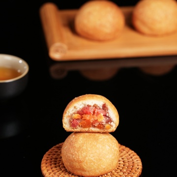 Kumquat Ham Mooncake Pia Pastry for Stores