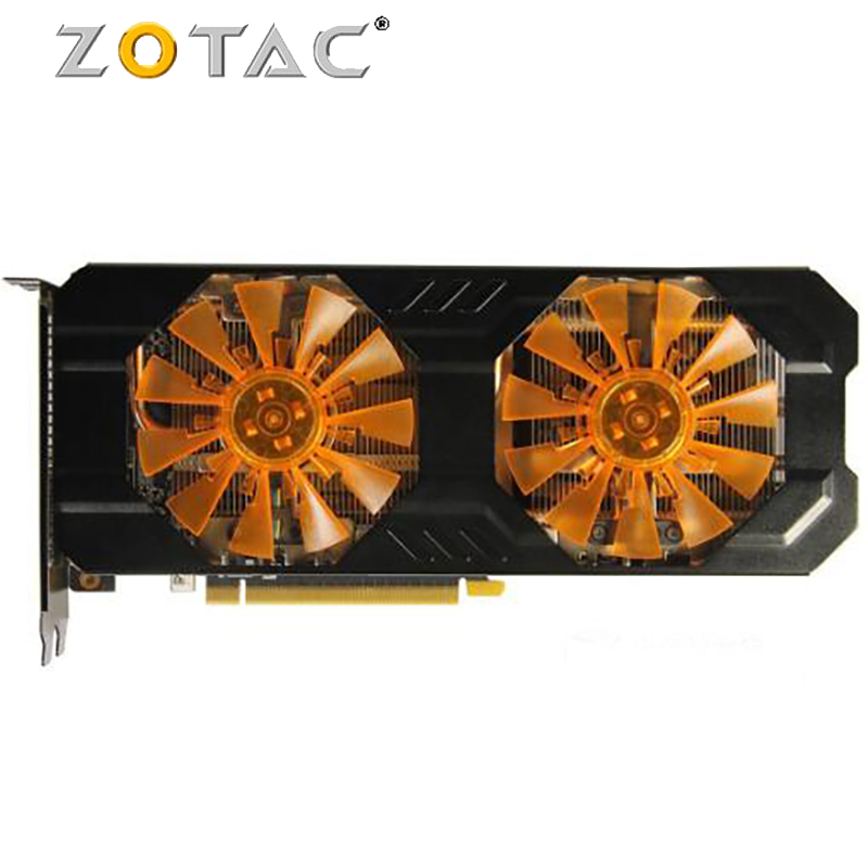 Original ZOTAC Video Card GTX 760 2GB 256Bit GDDR5 Graphics Cards GPU For NVIDIA GeForce GTX760 2GD5 PCI-E HDMI Map Used GK104