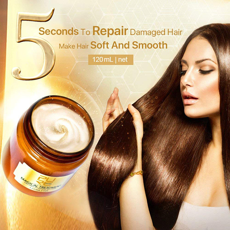 Hair Care Magical Hair Mask 120ml Argan Hair Oil Conditoner Natural Keratin Repair Masque Treatment Soft Shiny