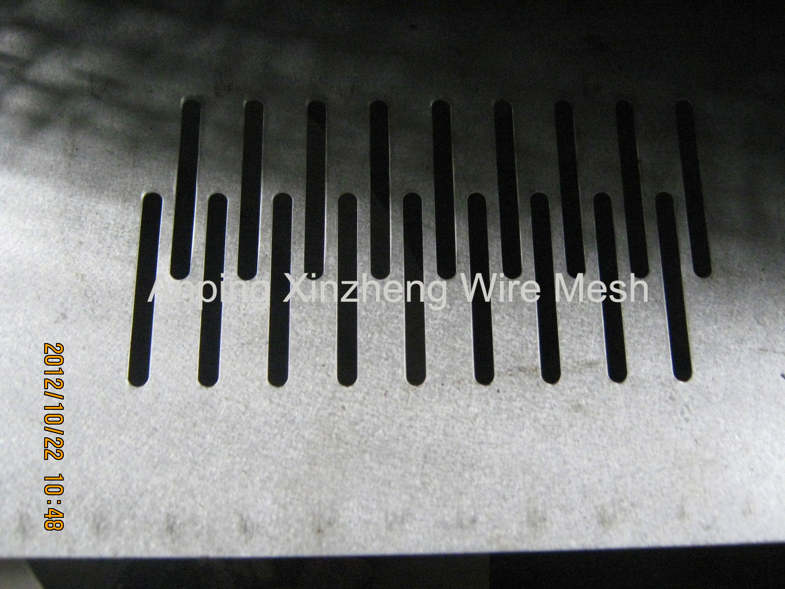 Slotted Hole Perforated Metal