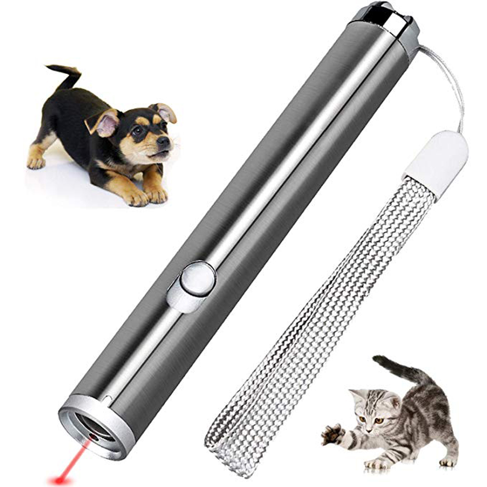 3pcs USB Laser Pointer Cat Toy 3 in 1red dotlazer for Cats PlayingCat Chaser Toys Cat Catch Interactive LED Light Point