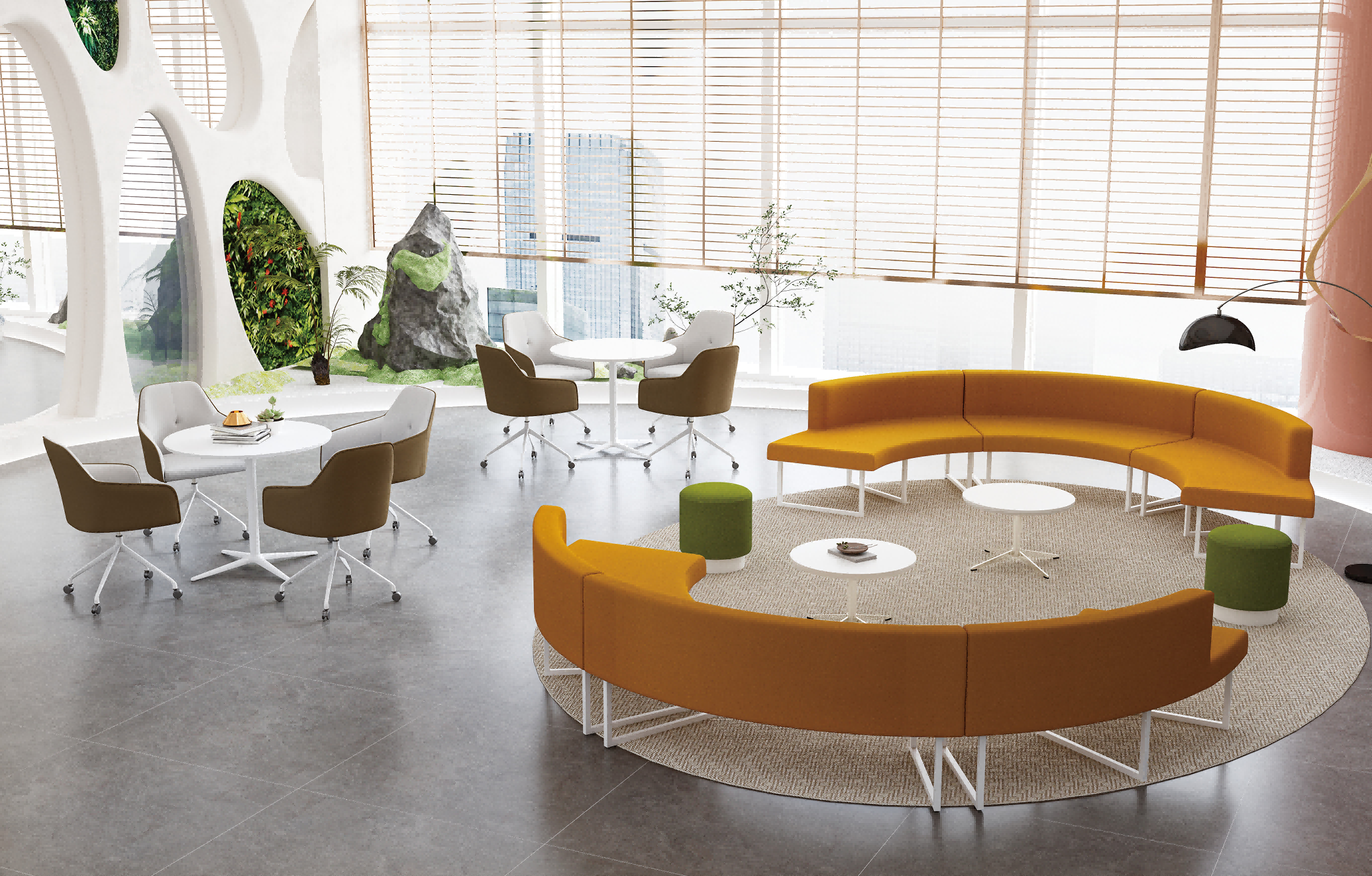 Office Furniture Office Sofas Set Manufacturer Factory Direct Price Modern China Custom 123 Seater Reception Leather Sofa Sets
