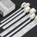 8pcs/pack Lace Washi Tape Adhesive Tape Diy Scrapbooking Sticker Label Masking Craft Tape