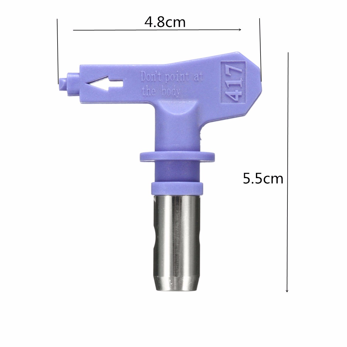 Lavender 4 Series Airless Spray Tips High Pressure Airless Spray Nozzle Spraying Machine Part