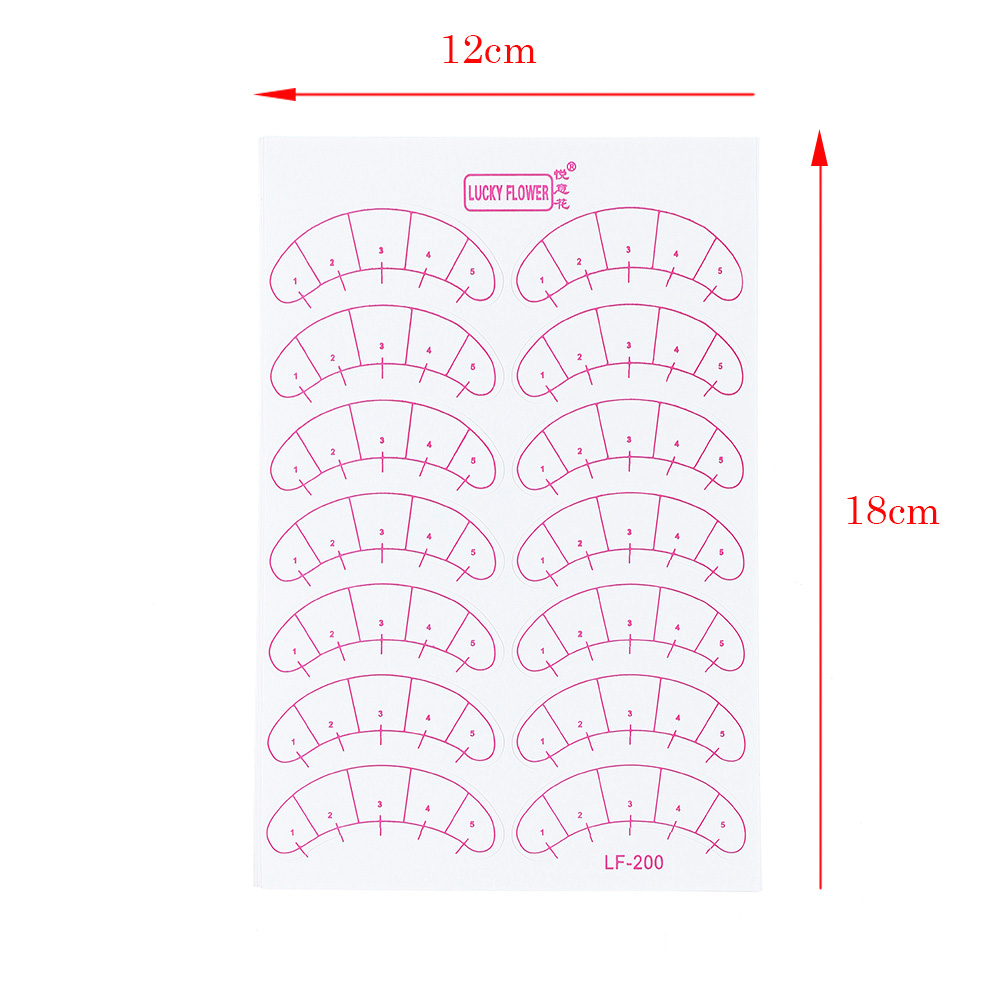 Professional 70 pairs/pack Under Eye Pads Eye Stickers With Scale Best Quality Eye Patch For Eyelash Extension