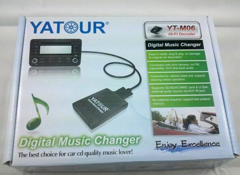 Yatour Car Audio MP3 player for Acura Honda Accord Civic CRV Odyssey Pilot car radio USB SD AUX Adapter