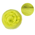 LMDZ 1pcs 50g Green Colors Spinning Sewing Trimming Wool Fibre Yarn Roving for Needle Felting Hand Spinning DIY Craft Materials