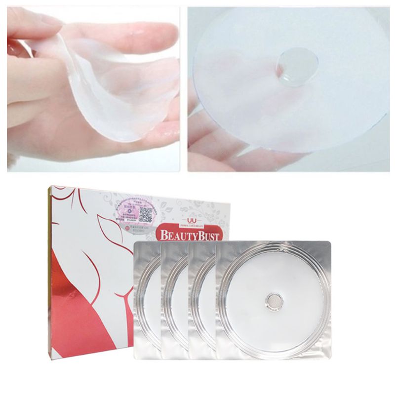 4Pcs/Set Breast Enlargement Collagen Mask Chest Enlarging Lifting Firming Patch