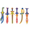 EVA Pirate Toy Sword DIY Safety 3D Puzzle Foam Toys Kids Toy Pretend Play Boys Gift Drop Shipping